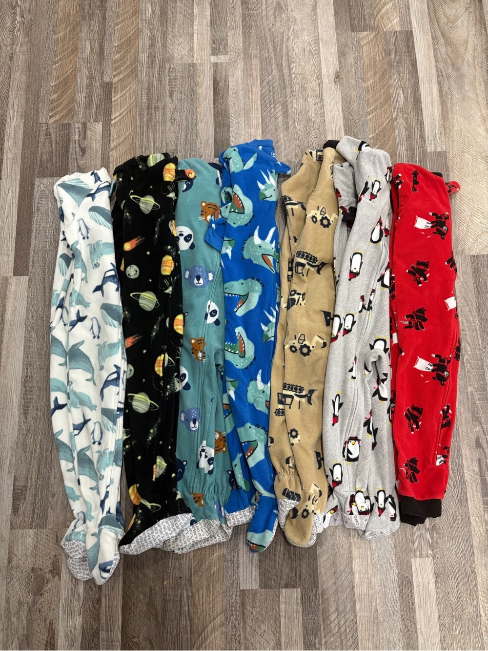 Fleece Sleeper Pyjama Lot 3T